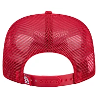 Men's New Era Red St. Louis Cardinals Retro Satin Script Golfer Adjustable Hat