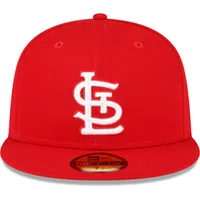 Casquette ajustée 59FIFTY pour homme avec écusson latéral des Cardinals de Saint-Louis New Era rouge