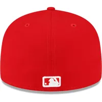 Casquette ajustée 59FIFTY pour homme avec écusson latéral des Cardinals de Saint-Louis New Era rouge