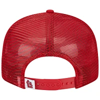 Casquette rouge Snapback St. Louis Cardinals Team Color Trucker 9FIFTY New Era pour homme