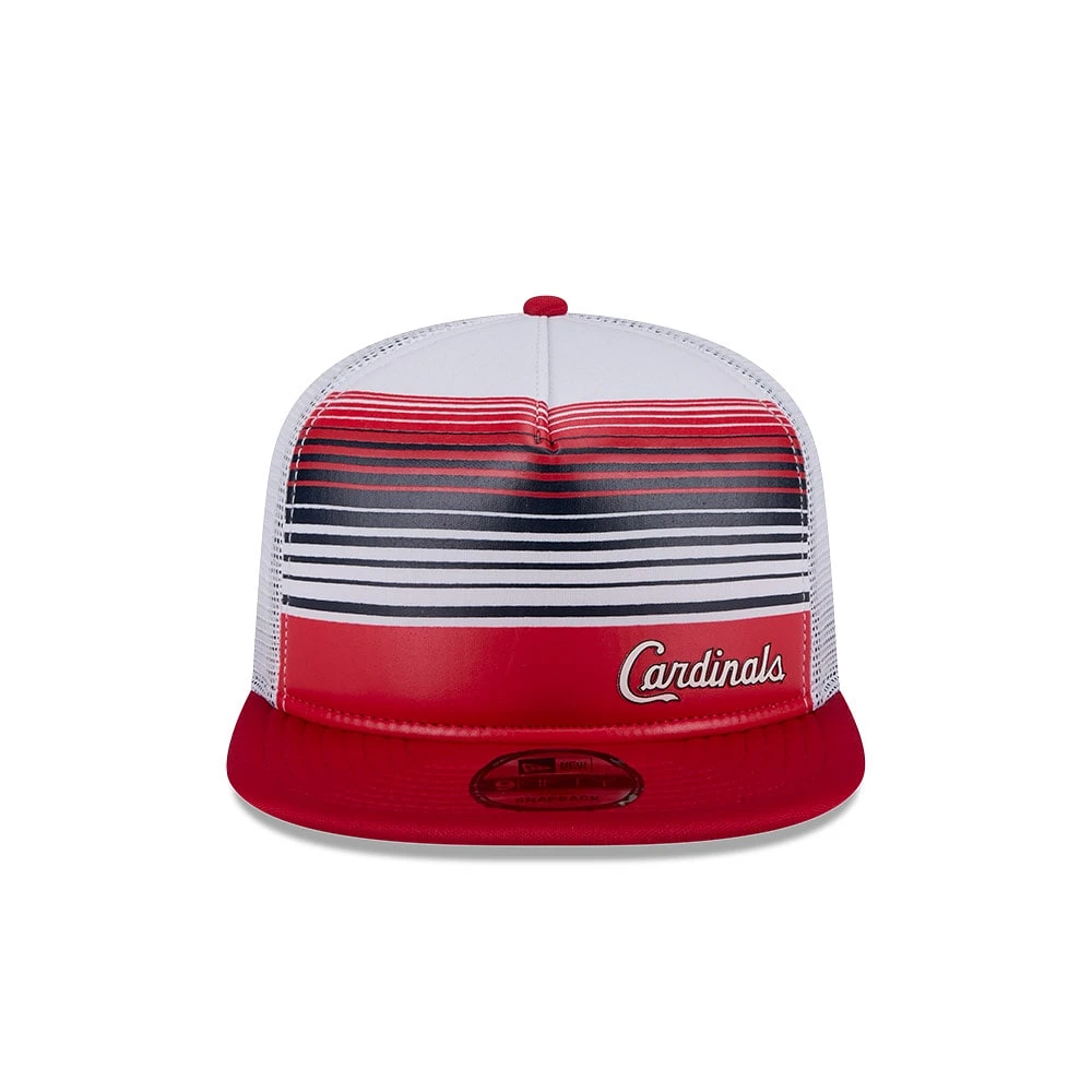 Casquette snapback A-Frame Trucker Team Horizon 9FIFTY des Cardinals de Saint-Louis de New Era pour homme