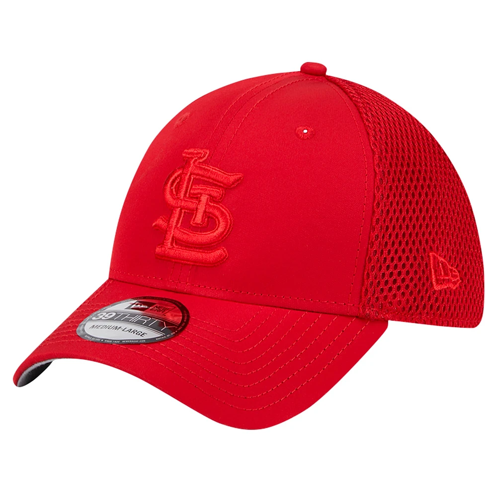 Casquette flexible 39THIRTY Team Tone des Cardinals de St. Louis New Era rouge pour hommes