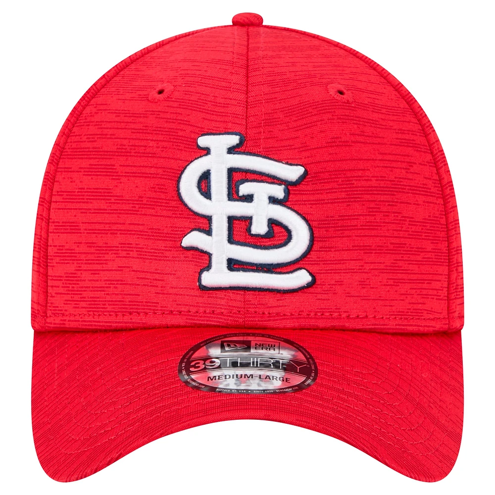 Men's New Era Red St. Louis Cardinals Tech 39THIRTY Flex Hat