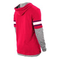 Men's New Era Red St. Louis Cardinals Twofer Pullover Hoodie