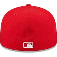 Men's New Era St. Louis Cardinals White Logo 59FIFTY Fitted Hat