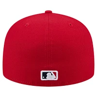 Men's New Era Red St. Louis Cardinals Yarn Stitch 59FIFTY Fitted Hat