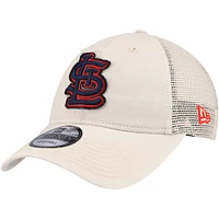 Casquette de camionneur réglable New Era Stone St. Louis Cardinals Game Day 9TWENTY pour hommes