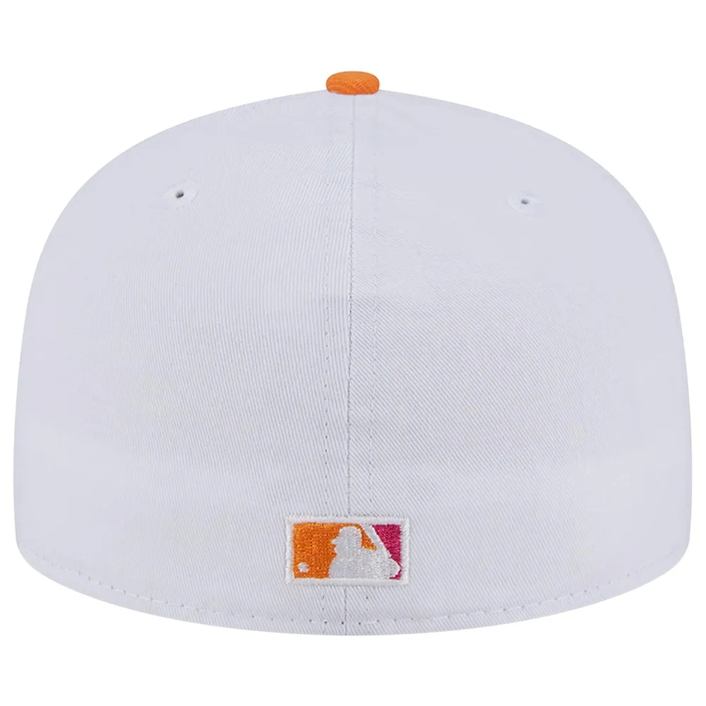 New Era White/Pink St. Louis Cardinals Busch Stadium 30th Anniversary 59FIFTY Fitted Hat