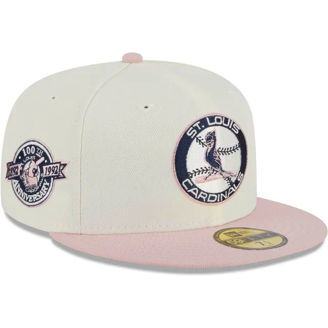 Lids St. Louis Cardinals New Era 1934 World Series 59FIFTY Fitted Hat -  White/Brown