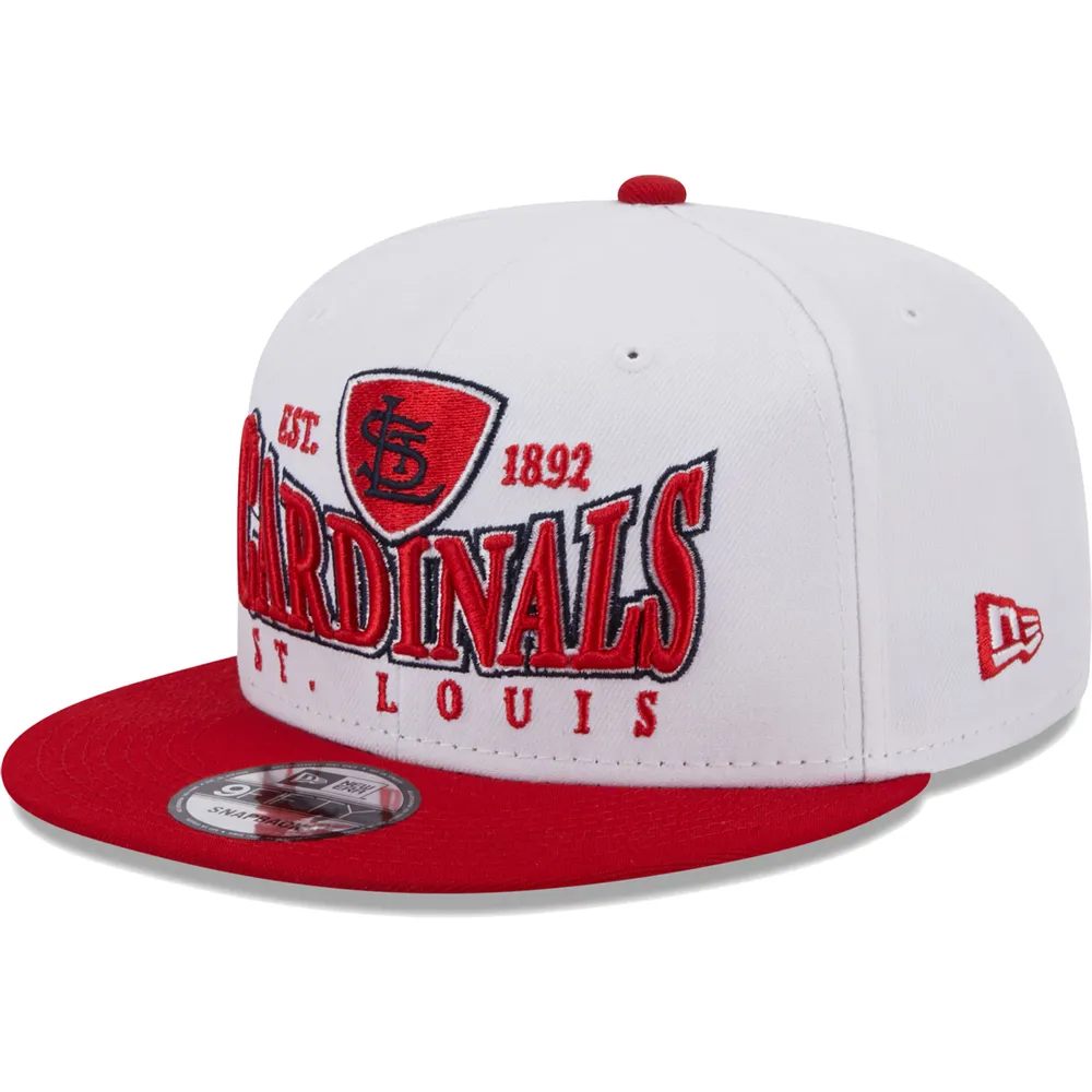 St. Louis Cardinals New Era Vintage 9FIFTY Snapback Hat - White