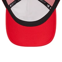 Men's New Era White/Red St. Louis Cardinals Spring Training Circle Foam A-Frame 9FORTY Trucker Adjustable Hat