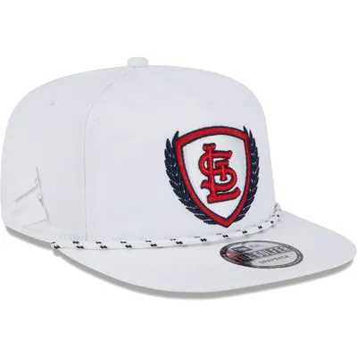 New Era Men's Pink St. Louis Cardinals Sky Aqua Undervisor 9FIFTY Snapback  Hat