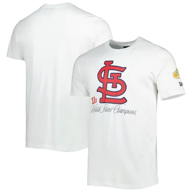 Men's St. Louis Cardinals Red Tie-Dye T-Shirt