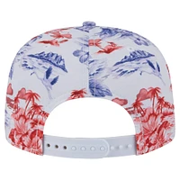 Men's New Era White St. Louis Cardinals Printed Island Golfer Snapback Hat