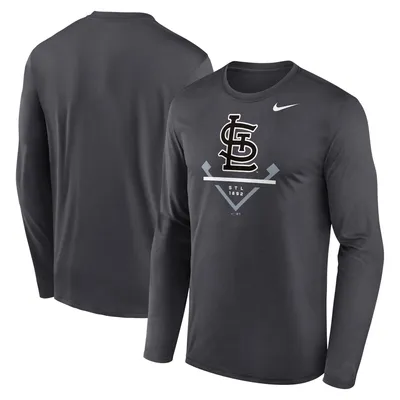 Nike St Louis Cardinals Long Sleeve Performance Shirt