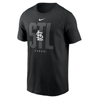 Men's Nike Black St. Louis Cardinals Fashion Local T-Shirt