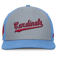 Casquette Snapback Nike Pro Performance pour homme St. Louis Cardinals gris/bleu clair