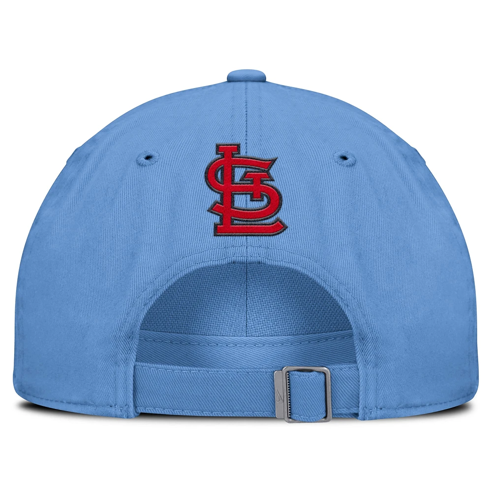 Men's Nike Light Blue St. Louis Cardinals Club Adjustable Hat