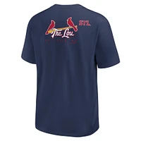 Men's Nike  Navy St. Louis Cardinals 2024 City Connect Max 90 T-Shirt