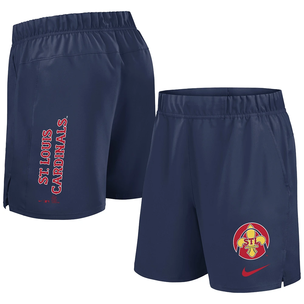 Men's Nike  Navy St. Louis Cardinals 2024 City Connect Woven Victory Performance Shorts