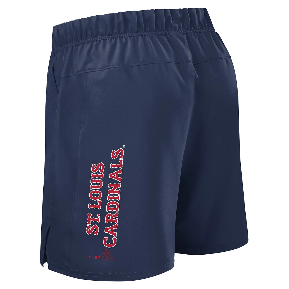 Short Nike bleu marine St. Louis Cardinals 2024 City Connect tissé Victory Performance pour homme