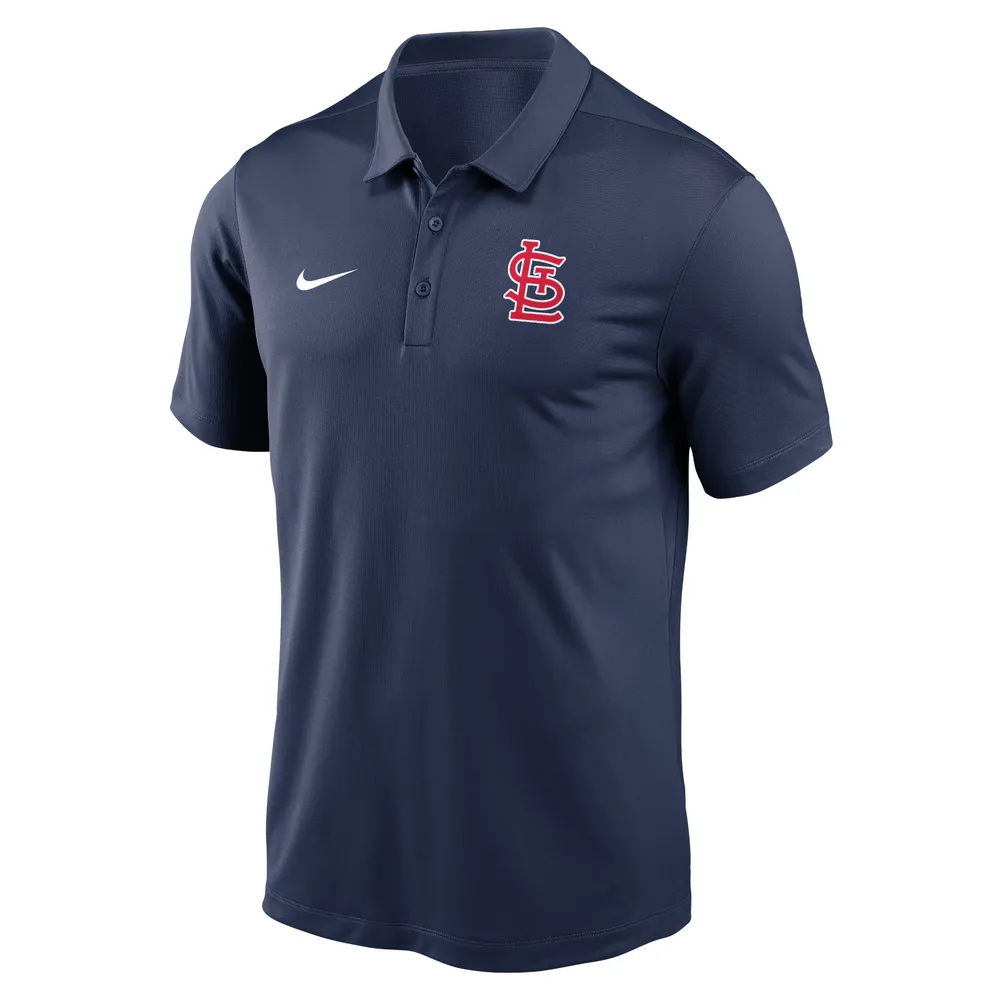 Polo Nike St. Louis Cardinals Agility Performance pour homme - Bleu marine