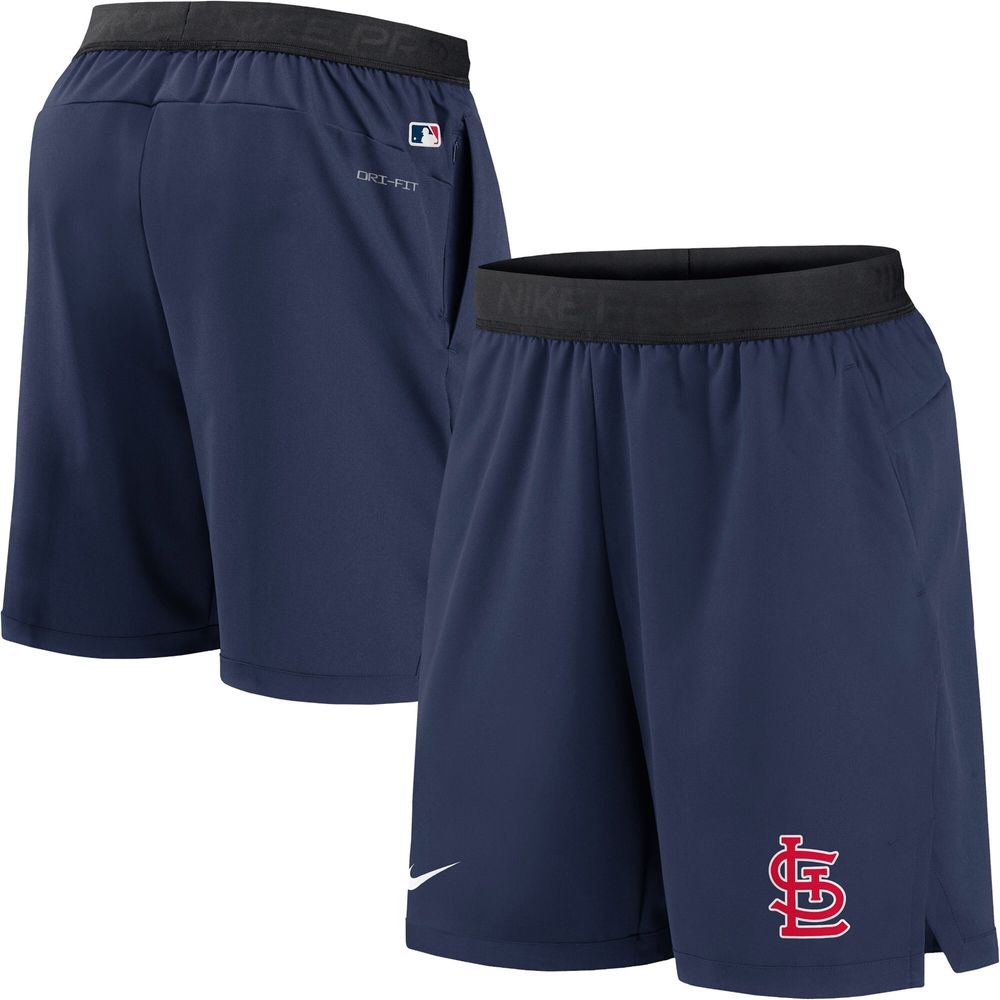 Men's Nike Navy St. Louis Cardinals Authentic Collection Flex Vent Performance - Shorts