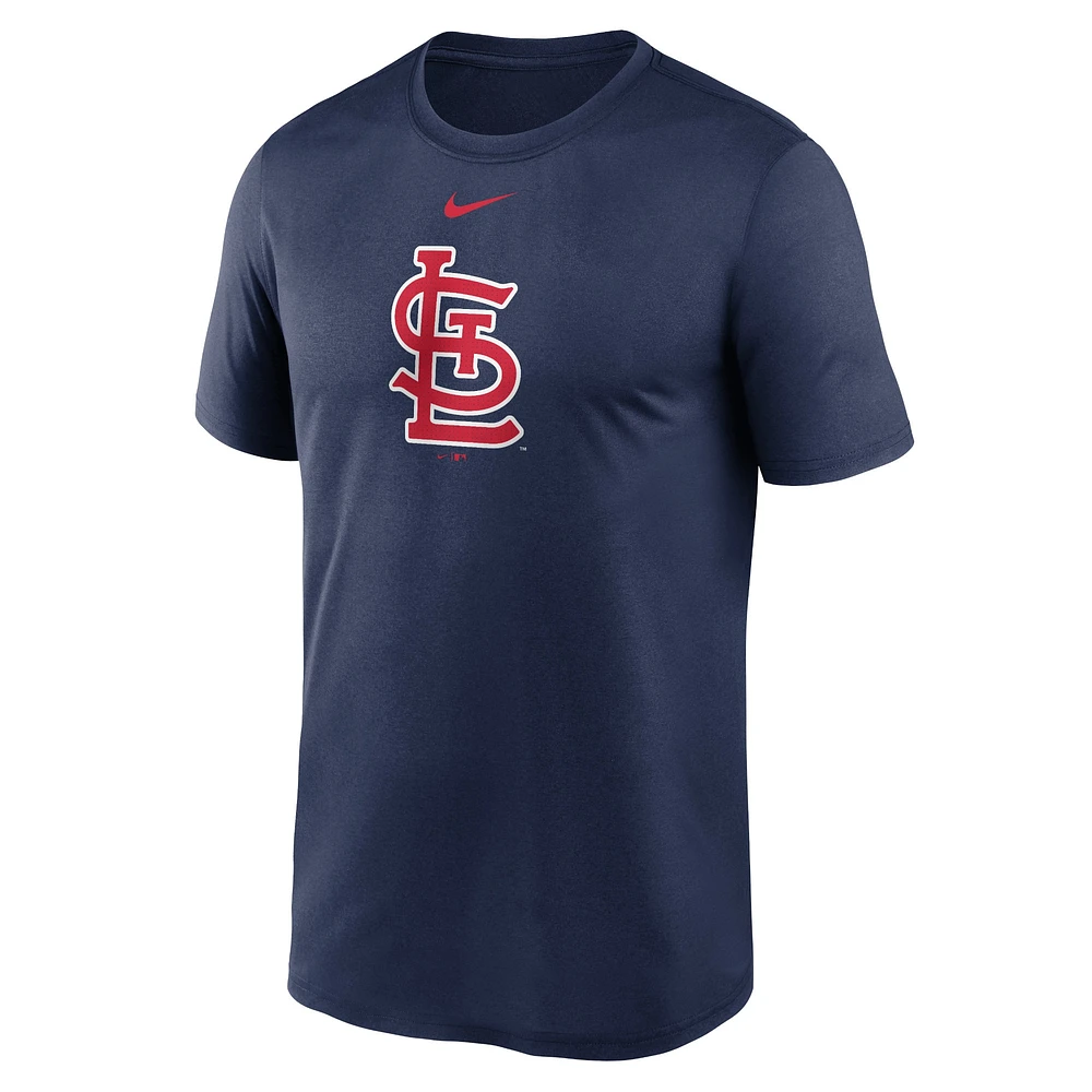 Men's Nike  Navy St. Louis Cardinals Legend Fuse Large Logo Performance T-Shirt