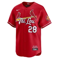 Maillot Nike Nolan Arenado rouge City Connect Limited pour homme des Cardinals de Saint-Louis