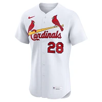 Men's Nike Nolan Arenado White St. Louis Cardinals Home Elite Player Jersey