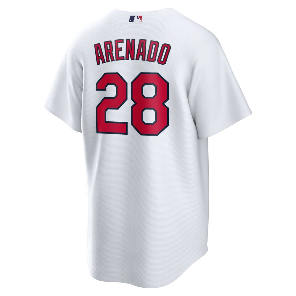 Men's Nike Nolan Arenado White St. Louis Cardinals Home Official Replica Player Jersey