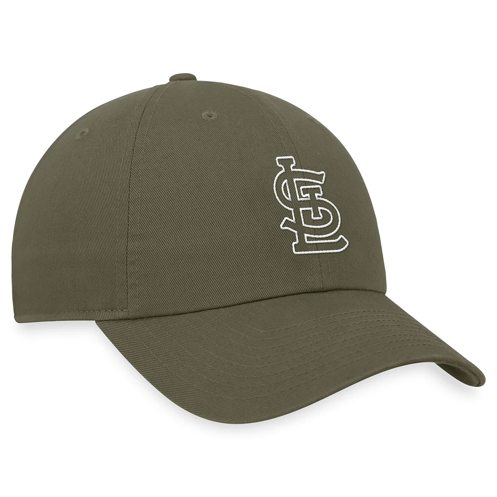 Casquette réglable Nike Olive St. Louis Cardinals Club pour homme