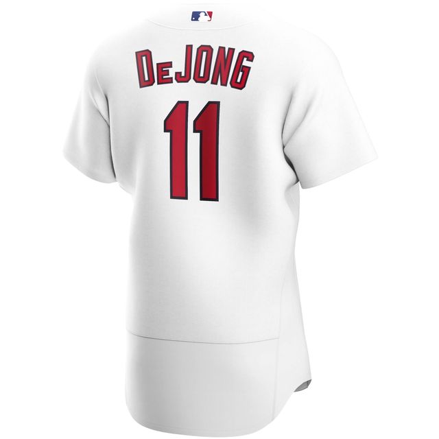 Men's Nike Paul DeJong White St. Louis Cardinals Home Authentic