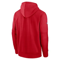 Men's Nike  Red St. Louis Cardinals 2024 City Connect Authentic Collection Practice Performance Pullover Hoodie