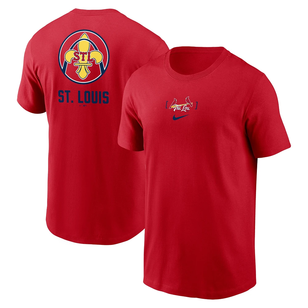 T-shirt Nike rouge St. Louis Cardinals 2024 City Connect pour homme