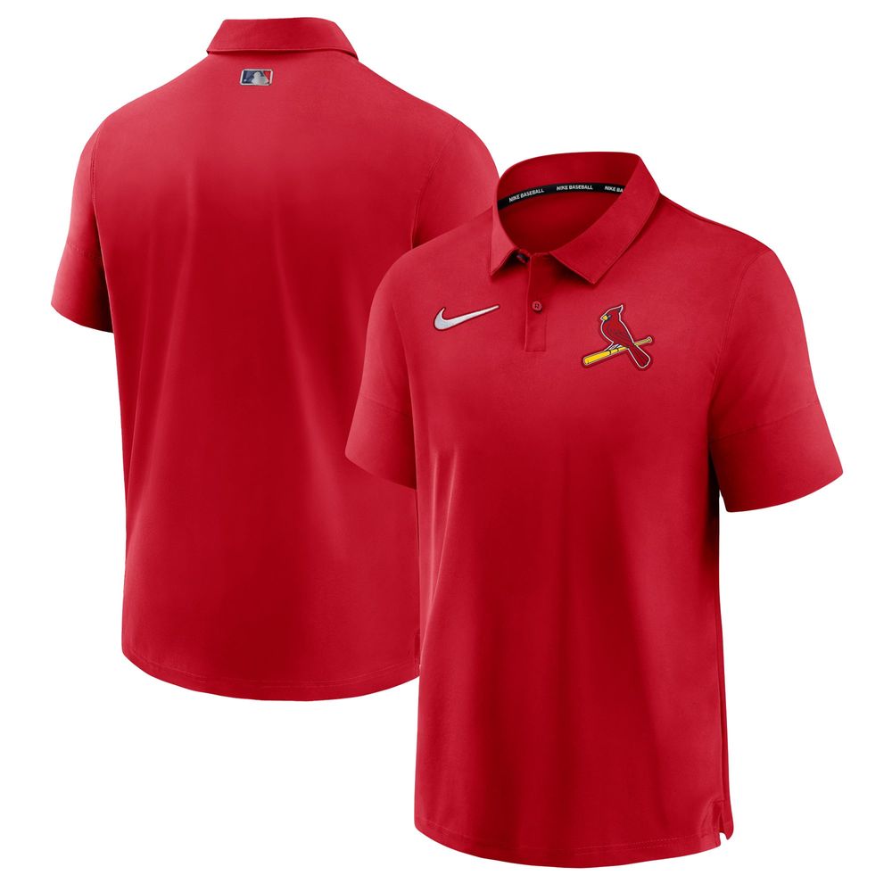 Men's Nike Red St. Louis Cardinals Authentic Collection Flex Performance Polo