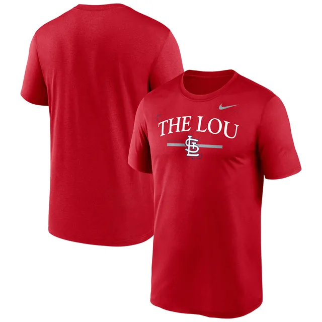 Women's Fanatics Branded Red St. Louis Cardinals Ultimate Style Raglan V-Neck T-Shirt