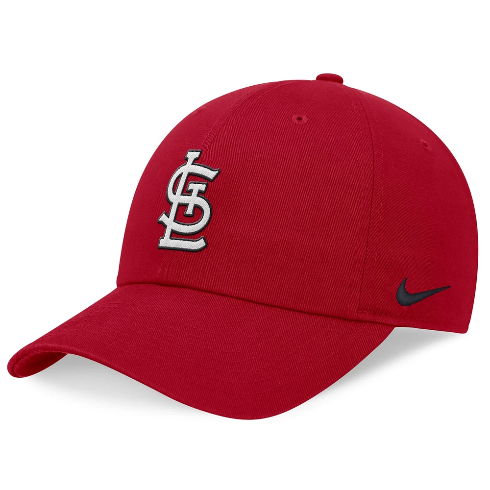 Casquette réglable Nike St. Louis Cardinals Club rouge pour homme