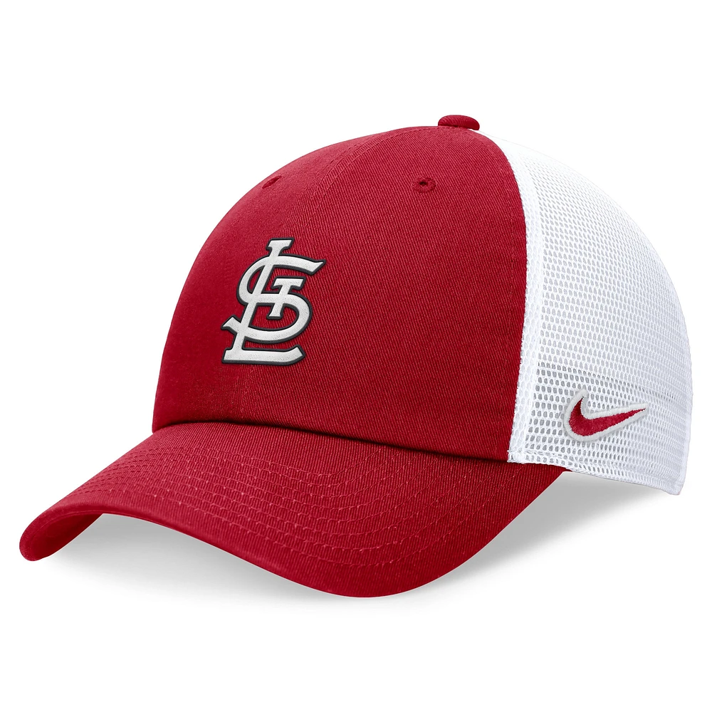 Casquette réglable Nike St. Louis Cardinals Club Trucker rouge pour homme