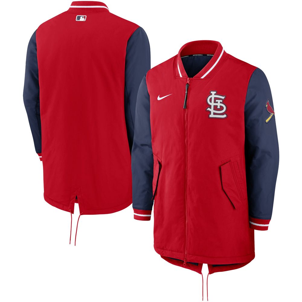 Profile Men's Red St. Louis Cardinals Big & Tall Tricot Track Full