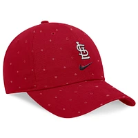 Casquette ajustable Nike rouge St. Louis Cardinals Primetime Print Club pour homme