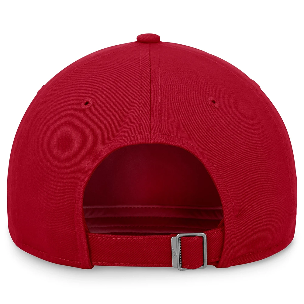 Casquette réglable Nike St. Louis Cardinals Rewind Cooperstown Collection Club rouge pour homme