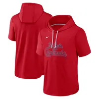 47 Brand Red St. Louis Cardinals Trifecta Shortstop Pullover Hoodie for Men