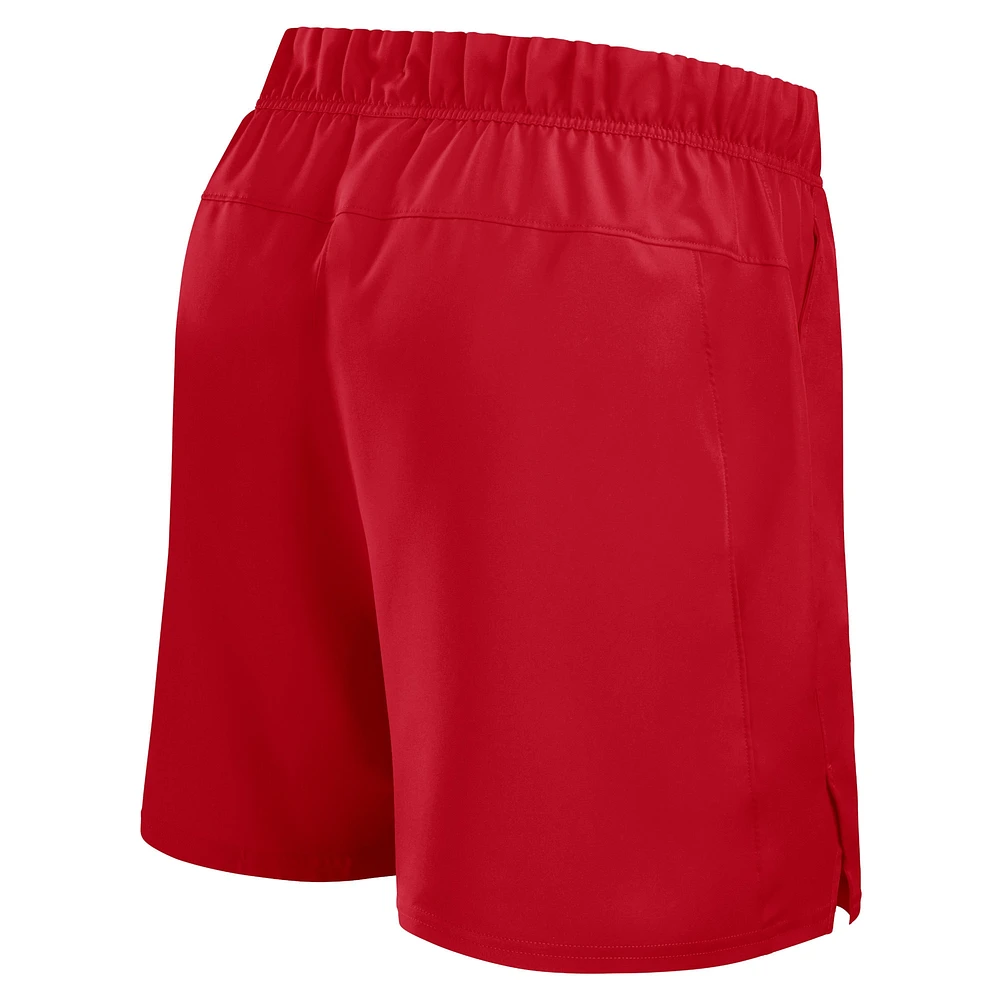 Short tissé Victory Performance Nike rouge pour hommes des Cardinals de St. Louis