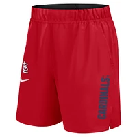 Short Nike Victory Performance tissé rouge pour homme des Cardinals de Saint-Louis