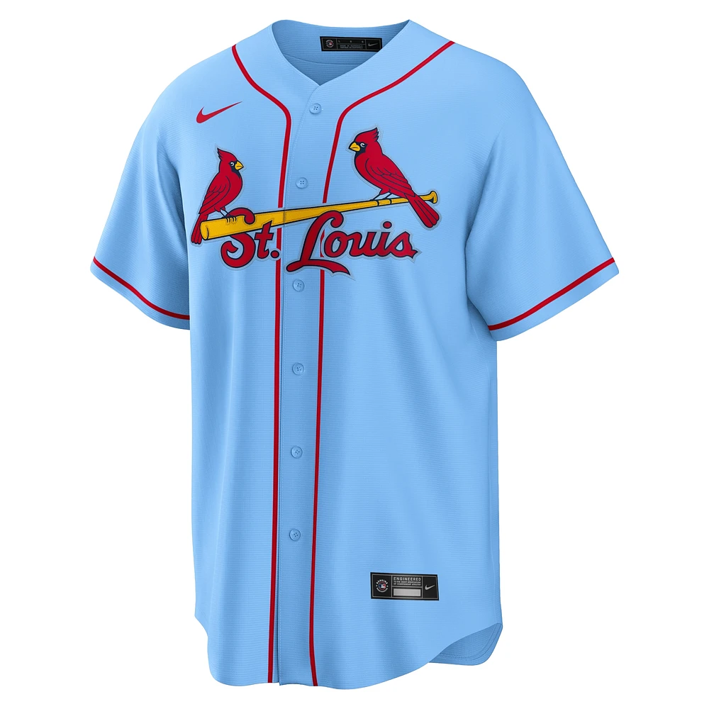 Maillot réplique alternatif Nike Sonny Gray bleu clair pour homme des Cardinals de St. Louis