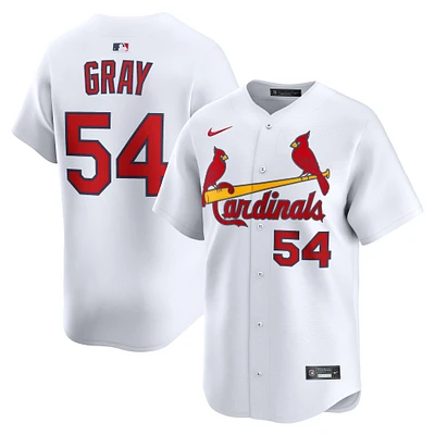 Men's Nike Sonny Gray White St. Louis Cardinals Home Limited Player Jersey