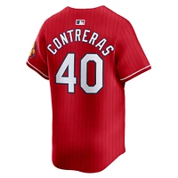 Men's Nike Willson Contreras Red St. Louis Cardinals City Connect Limited Jersey
