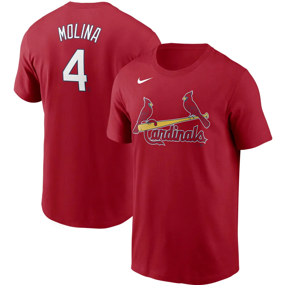 Infant Nike Yadier Molina Red St. Louis Cardinals Player Name & Number T- Shirt 