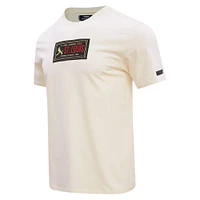 Men's Pro Standard Cream St. Louis Cardinals Club Member Badge T-Shirt